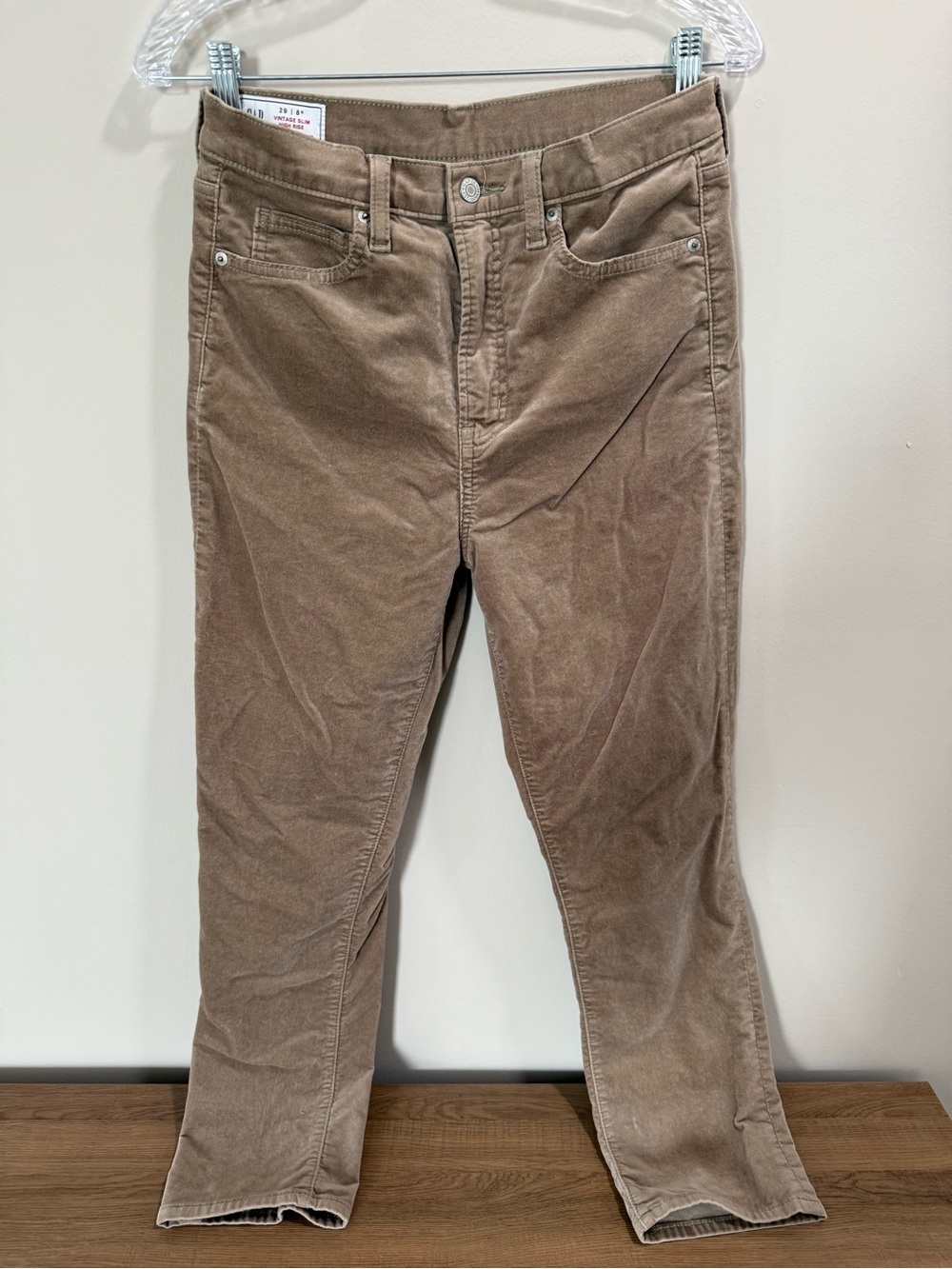 GAP Woman’s Light Brown Corduroy Pants